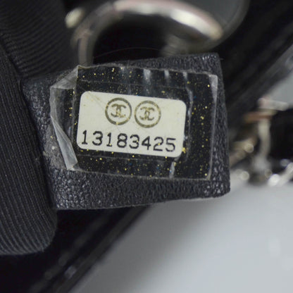 Chanel Patent Grand Shopping Tote GST Black 13 of 13