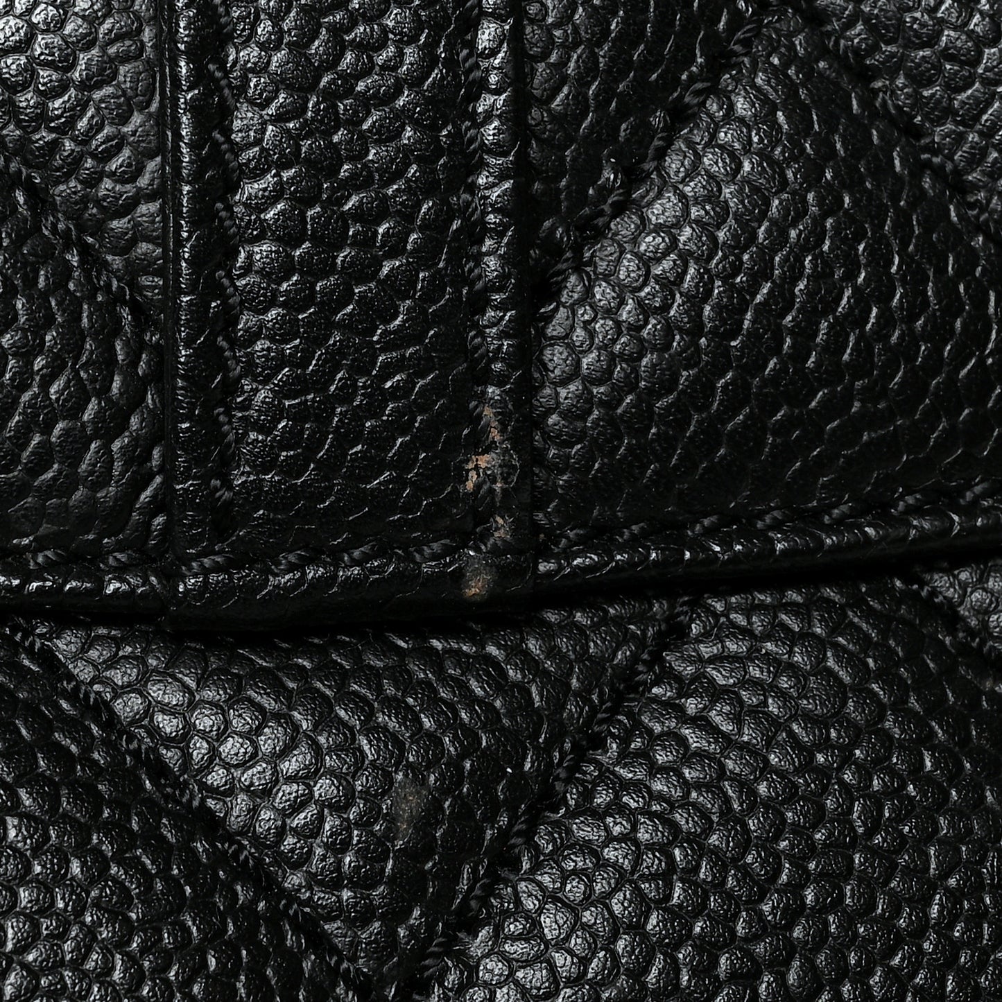 Caviar Quilted Small Mademoiselle Flap Bag Black