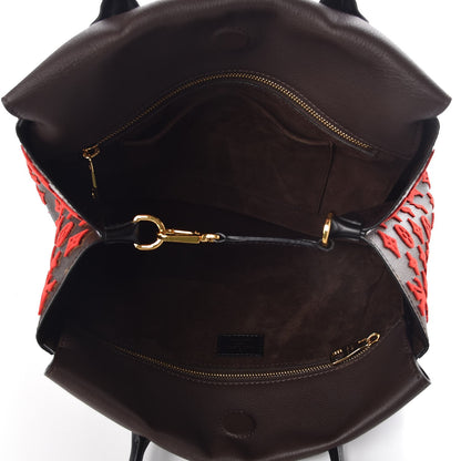 Louis Vuitton Veau Cachemire Tote W PM Chocolate 5 of 7