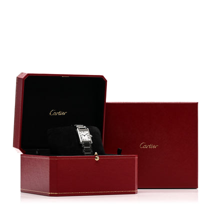 Cartier Stainless Steel 24mm Tank Solo Quartz Watch 5 of 5