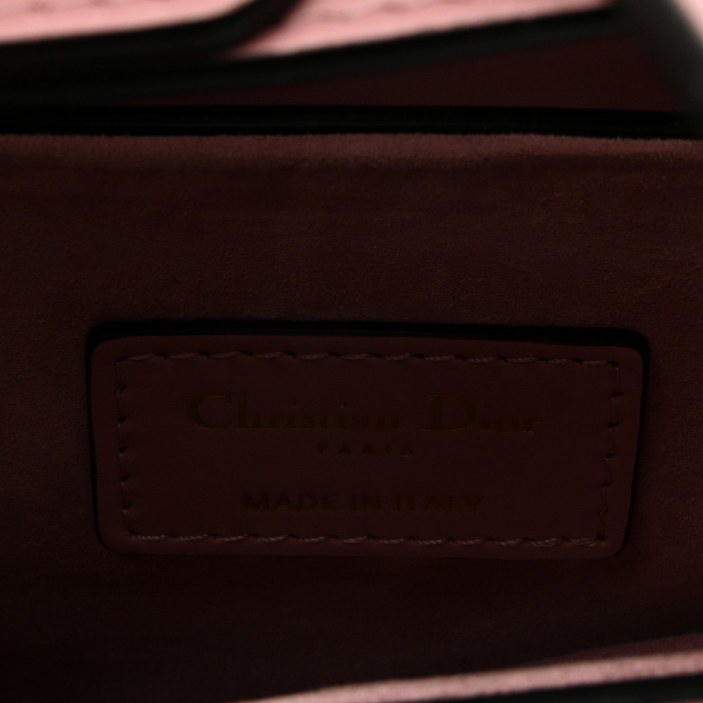 Smooth Calfskin Mini Saddle Bag With Strap Antique Pink