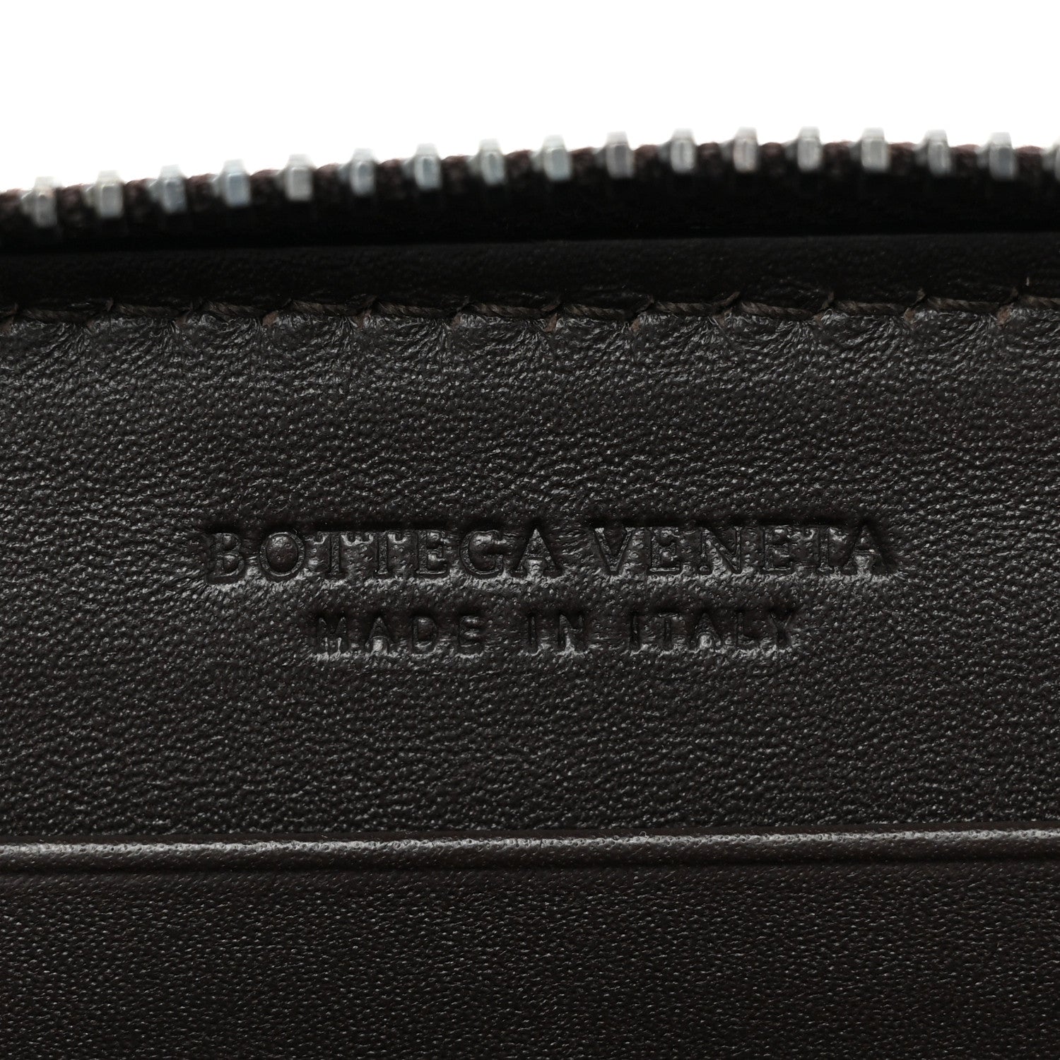Bottega Veneta Nappa Intrecciato Zip Around Wallet Aubergine 8 of 14