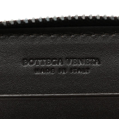 Bottega Veneta Nappa Intrecciato Zip Around Wallet Aubergine 8 of 14