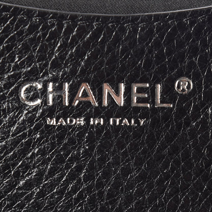 Chanel Glazed Calfskin Stitched On The Road Flap Black 8 of 11