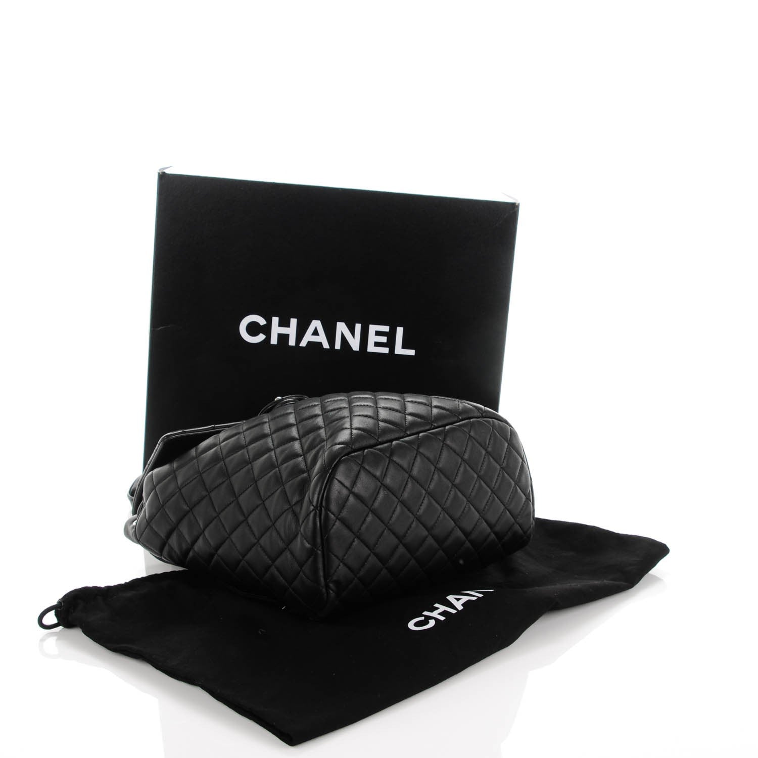 Chanel Lambskin Quilted Large Urban Spirit Backpack Black 4 of 7