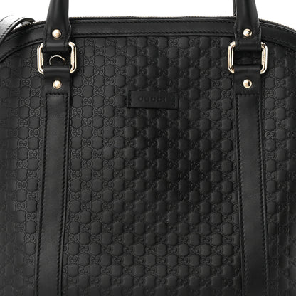 Gucci Microguccissima Medium Dome Bag Black 8 of 10