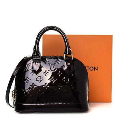 Louis Vuitton Vernis Alma BB Amarante 11 of 11