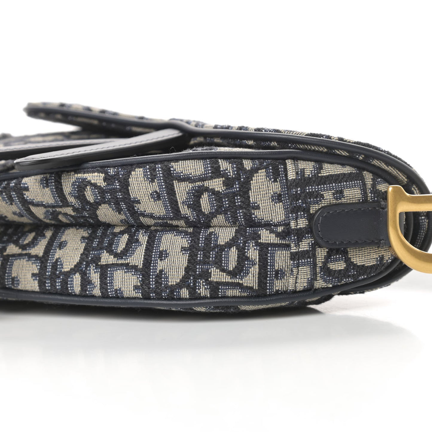 Oblique Mini Saddle Bag Blue