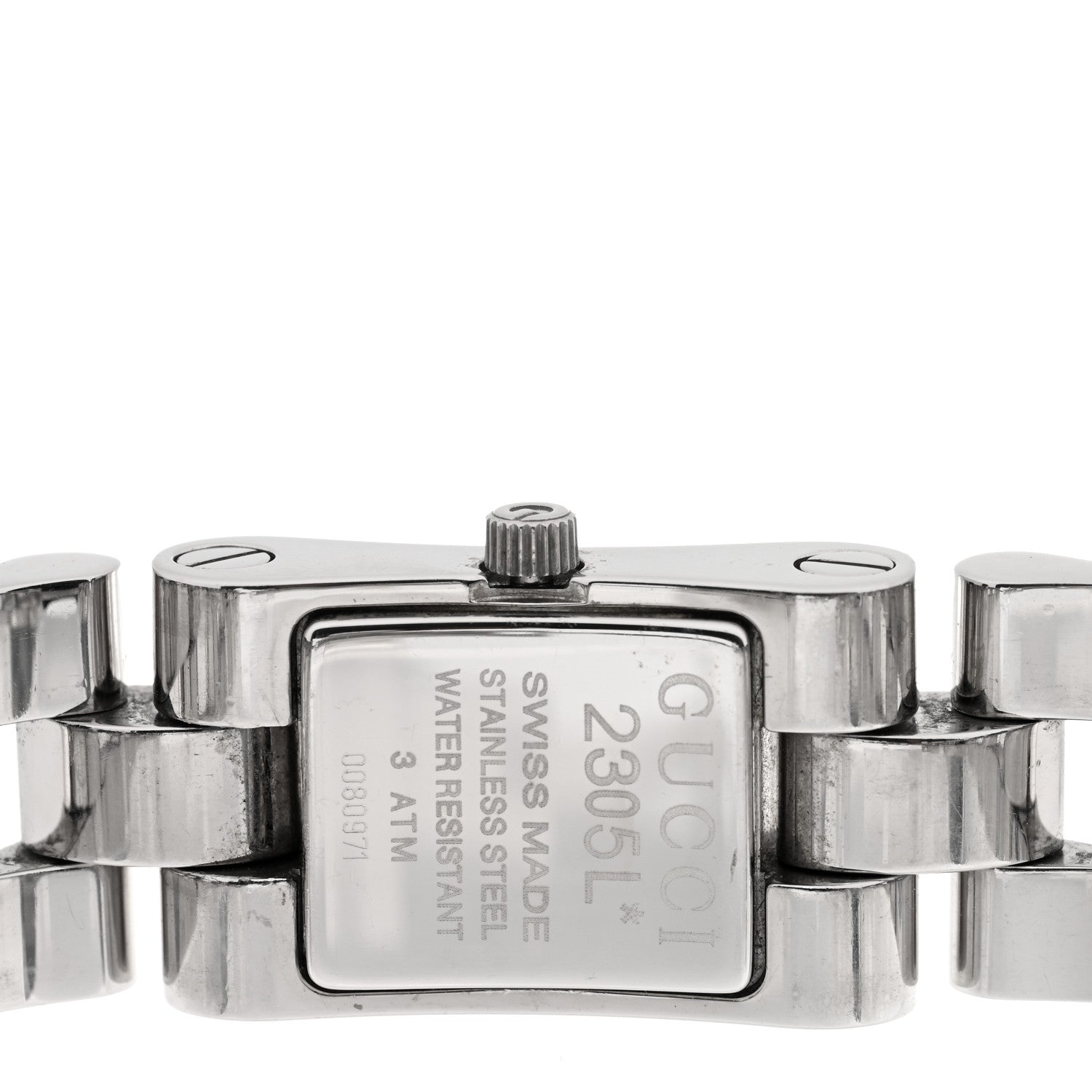 Gucci Stainless Steel 17mm 2305L Quartz Watch Black 4 of 4