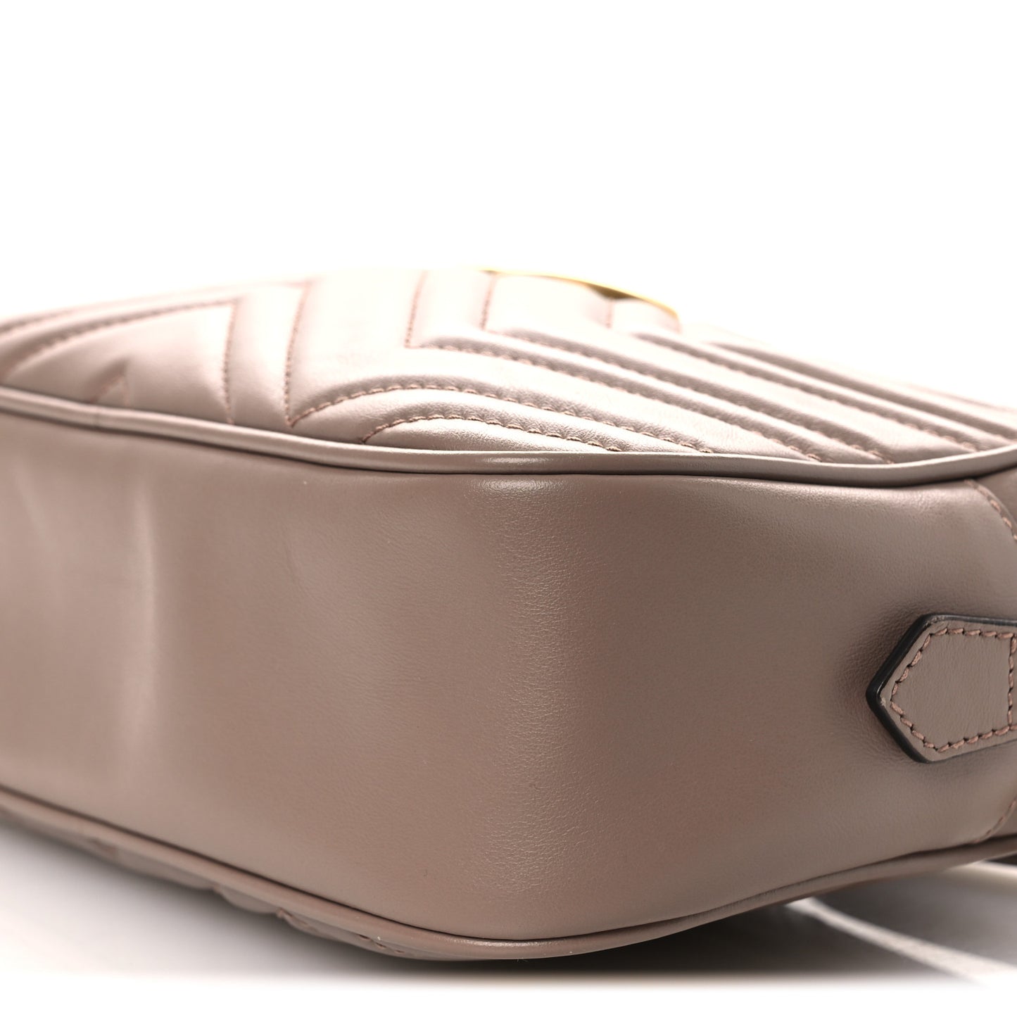 Calfskin Matelasse Small GG Marmont Chain Shoulder Bag Porcelain Rose