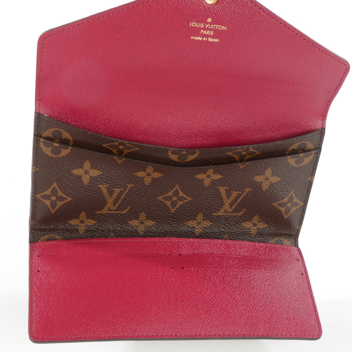 Louis Vuitton Monogram Josephine Wallet Fuchsia 5 of 7