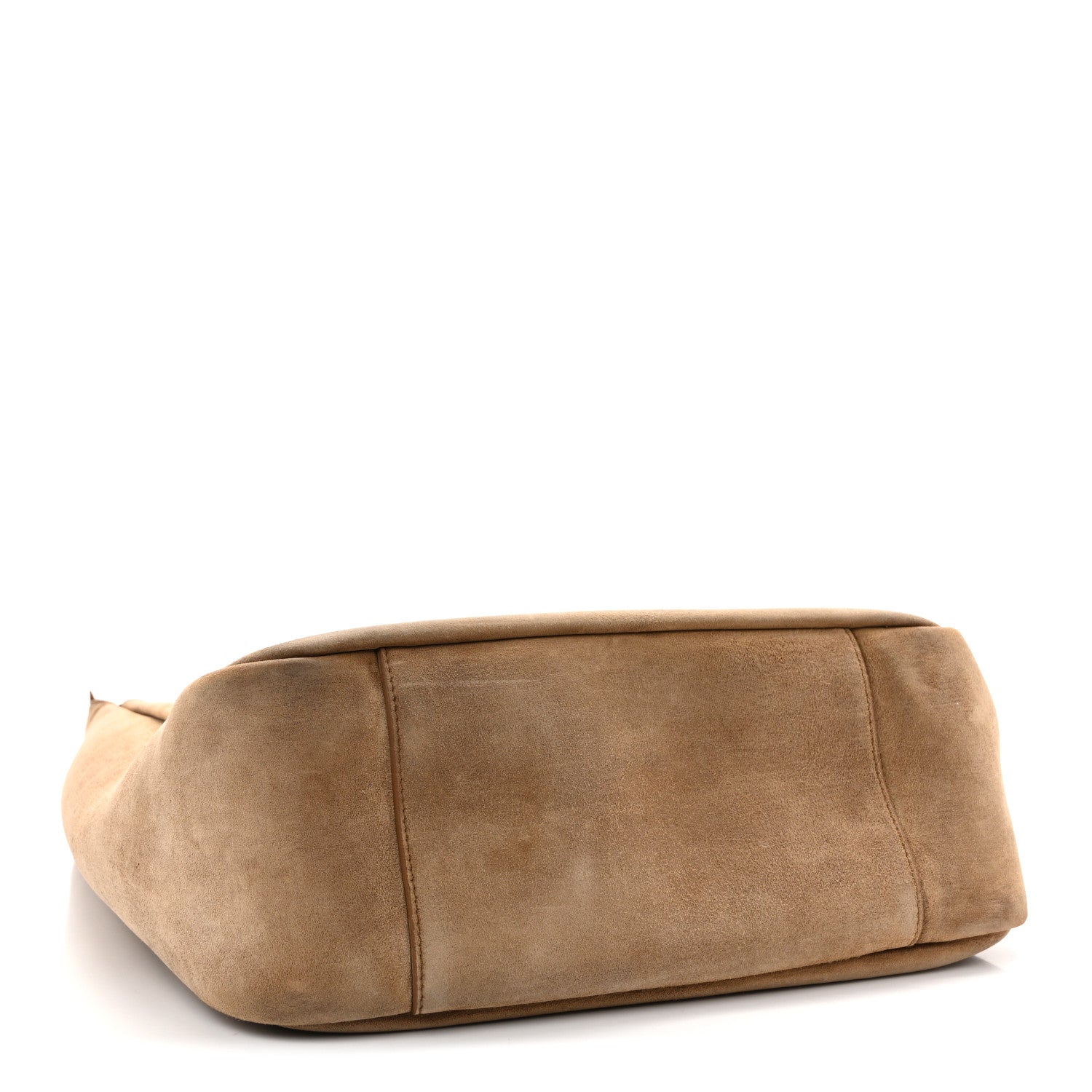 Saint Laurent Suede Large Le 5 A 7 Soft Hobo Golden Leaf 4 of 17