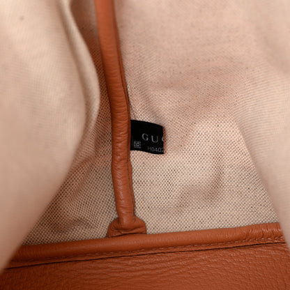 Gucci Monogram Textured Dollar Calfskin Large Ophidia Shopping Tote Cloche Rose Pink 6 of 8