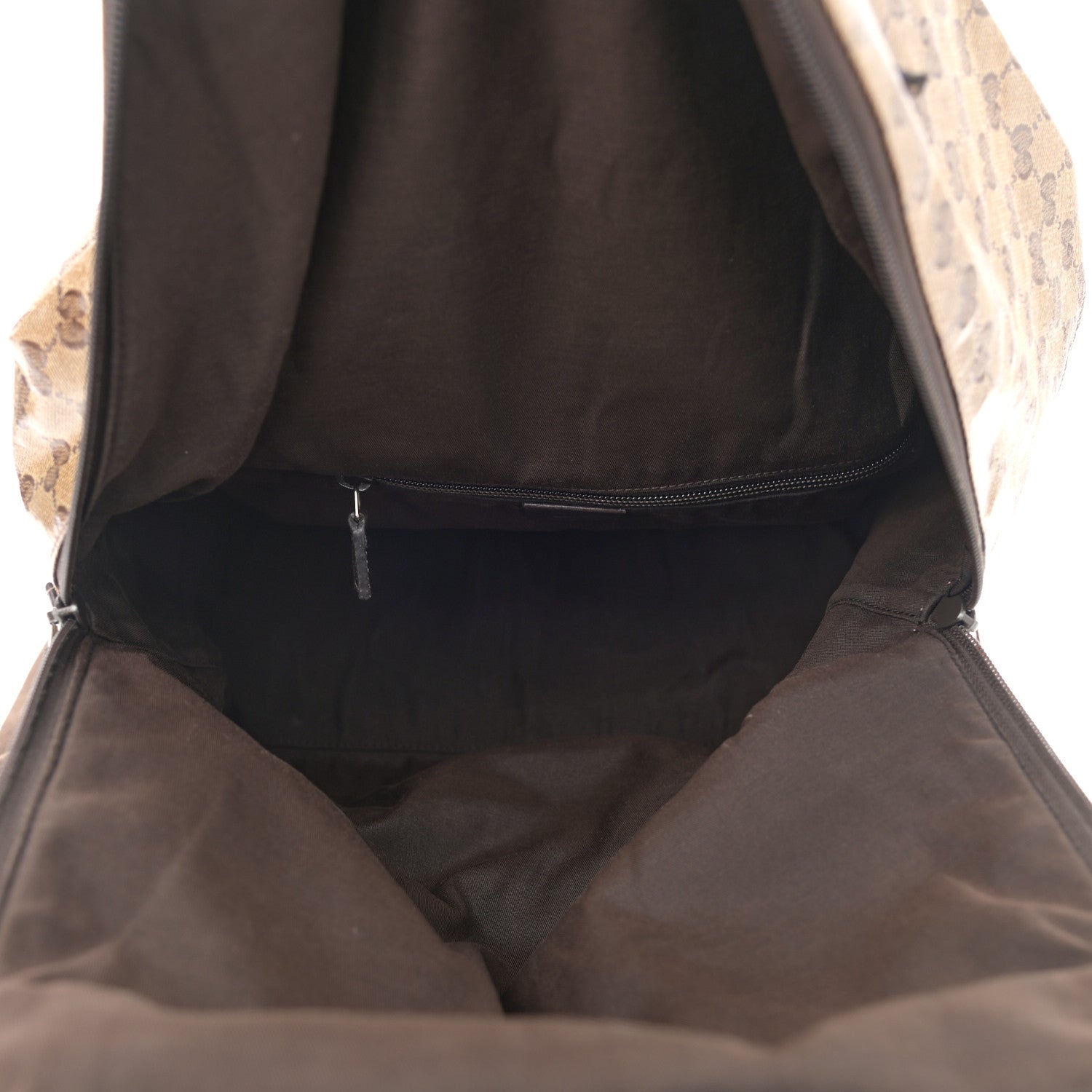 Gucci Crystal Monogram Backpack Dark Brown 5 of 19