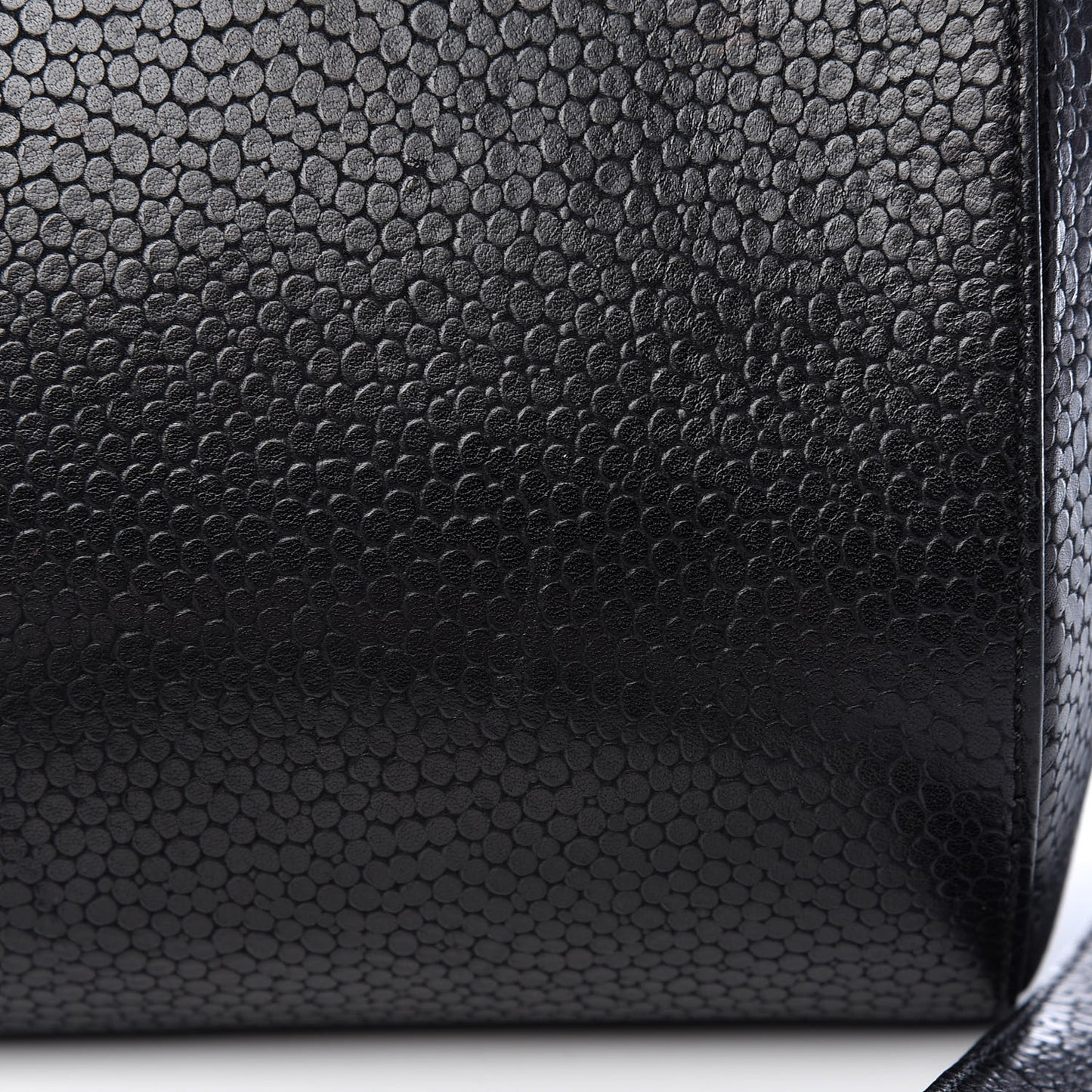 Calf Hair Calfskin Medium Pandora Box Crossbody Bag Black