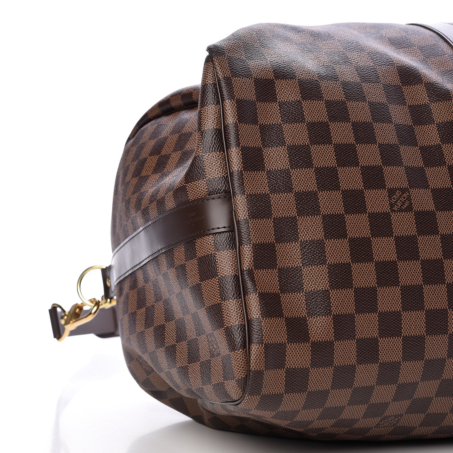 Louis Vuitton Damier Ebene Keepall Bandouliere 55 8 of 9