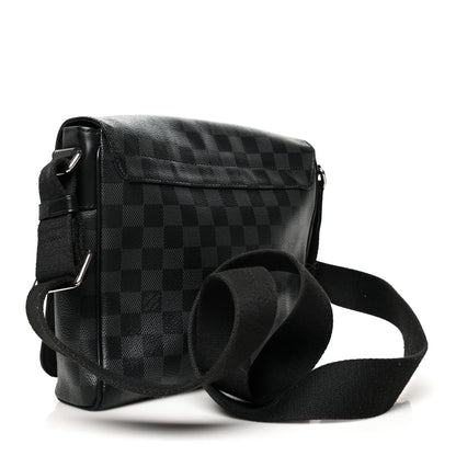 Louis Vuitton Damier Graphite District PM 3 of 10