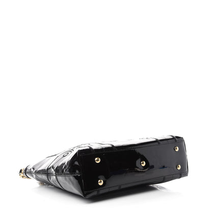 Versace Patent Medusa Tote Black 4 of 9