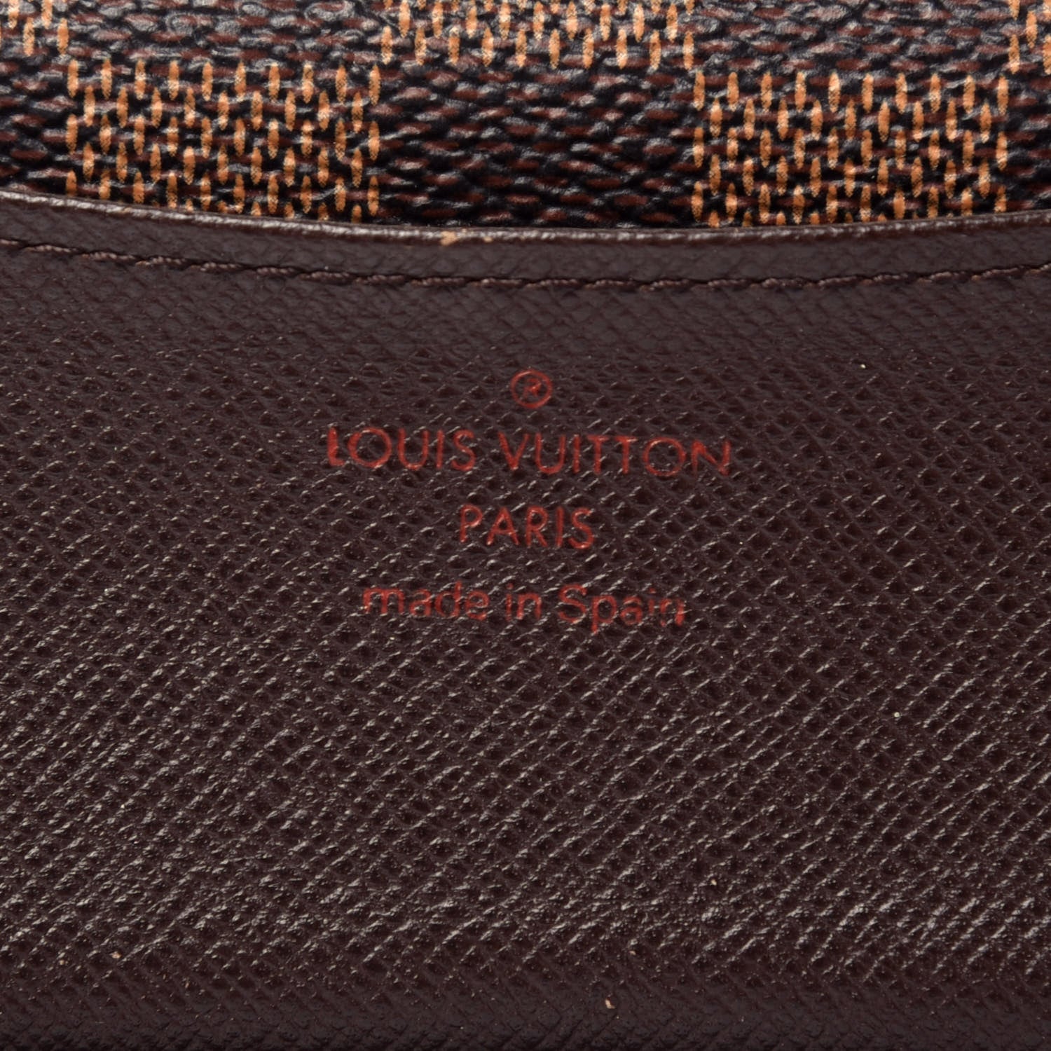 Louis Vuitton Damier Ebene Emilie Wallet 7 of 8