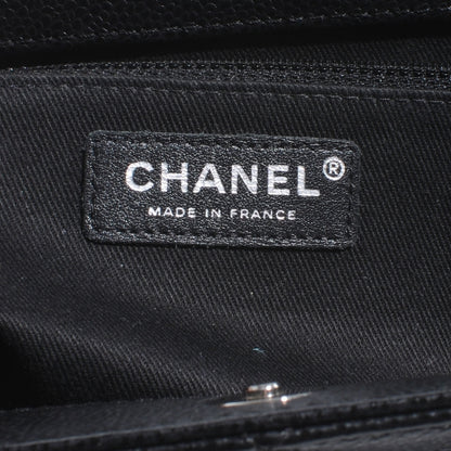 Chanel Caviar CC Timeless Shopping Tote Black 7 of 8