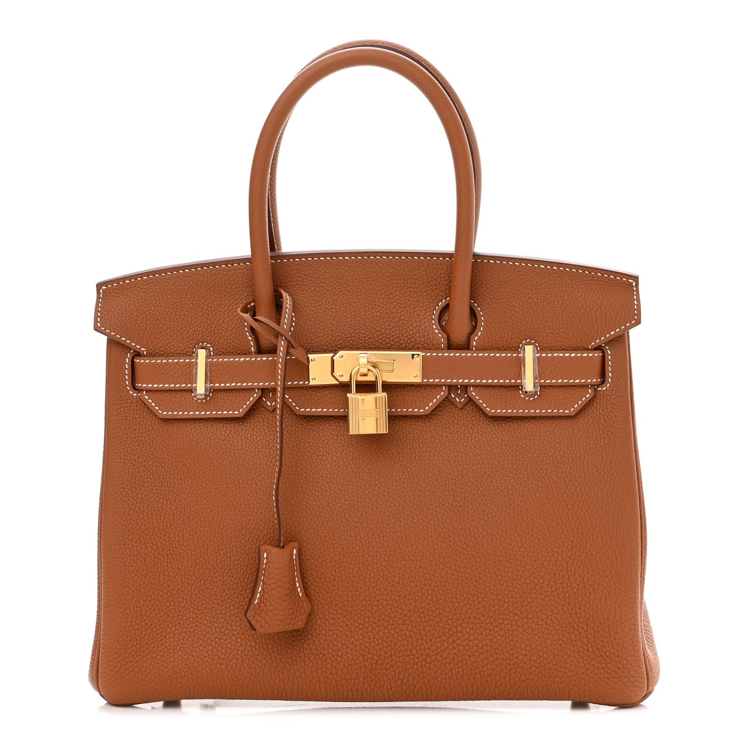 Hermes Togo Birkin 30 Gold 1 of 10