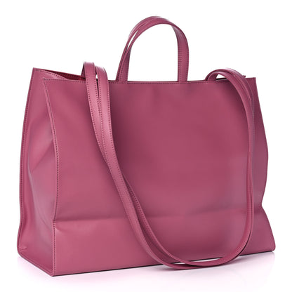 Telfar Vegan Leather Large Shopping Bag Corned Beef 3 of 13