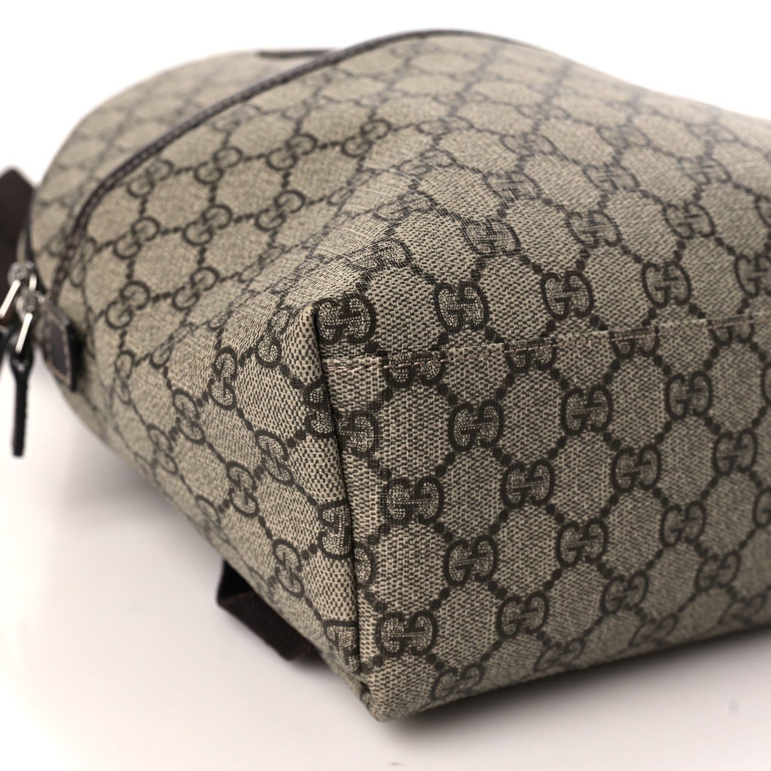 Gucci GG Supreme Monogram Margaux Calfskin Childrens Day Backpack Beige Ebony Cocoa Dark Chocolate 8 of 9