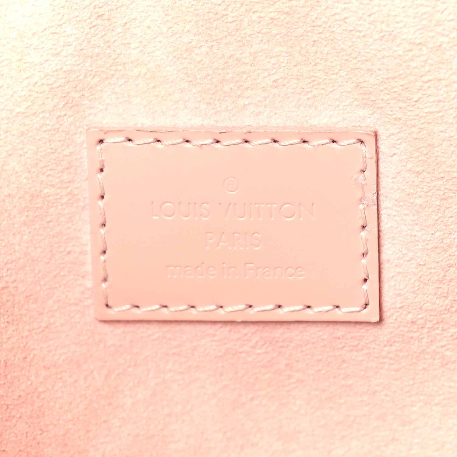 Louis Vuitton Damier Ebene Caissa Clutch Rose Ballerine 6 of 8