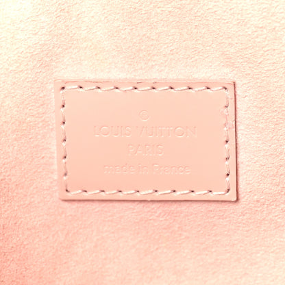 Louis Vuitton Damier Ebene Caissa Clutch Rose Ballerine 6 of 8