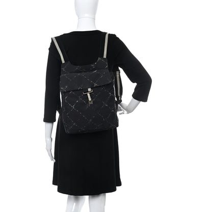 Chanel Nylon Travel Backpack Black 3 of 13