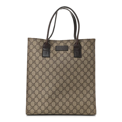 Gucci GG Plus Monogram Small Vertical Tote Dark Brown 1 of 13