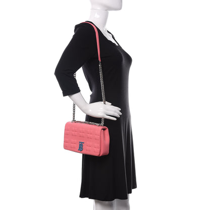 Burberry Lambskin Quilted Small Lola Bag Candy Floss 3 of 10