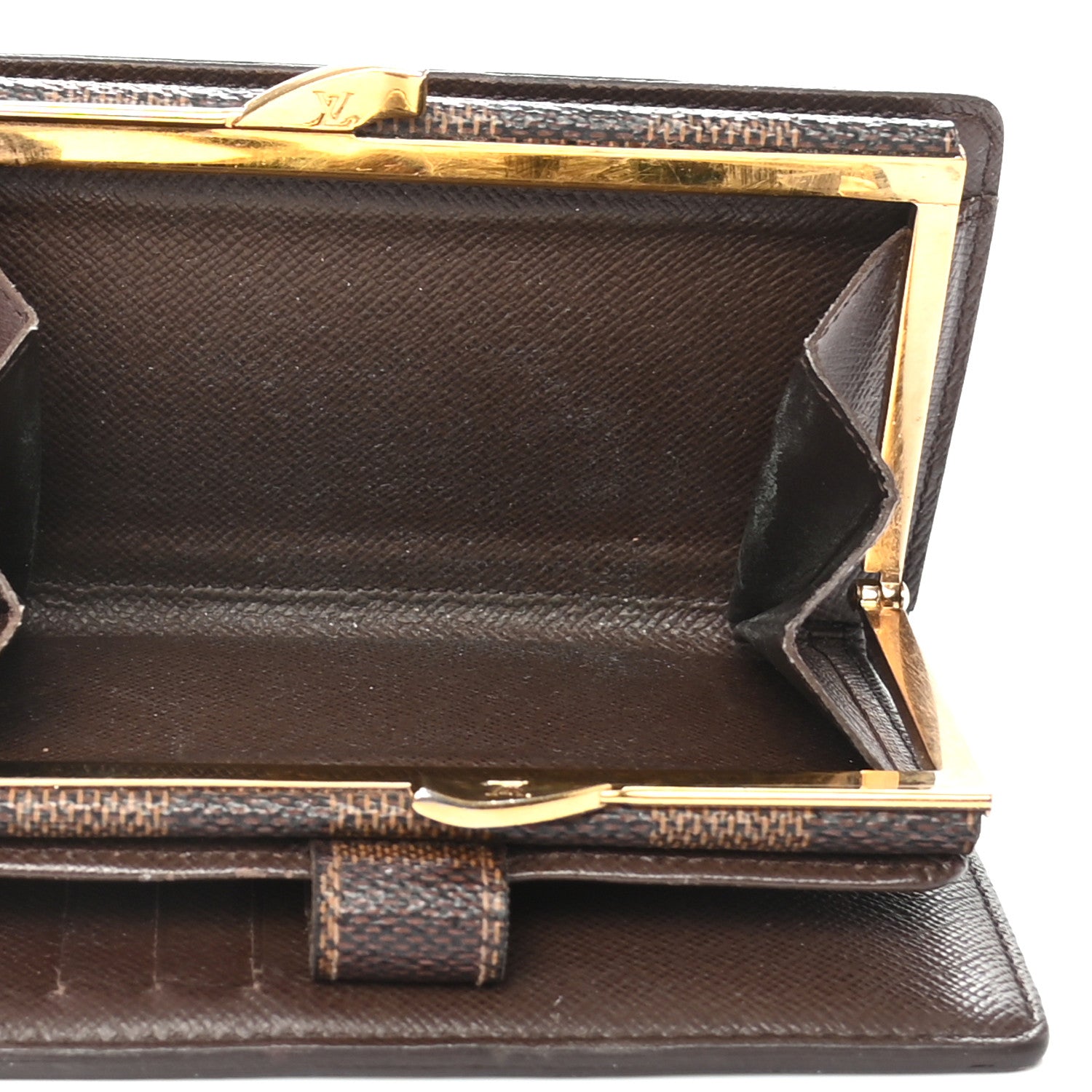 Louis Vuitton Damier Ebene French Purse Wallet 6 of 7