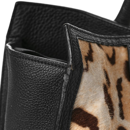 Gucci Pony Hair Cheetah Print Medium Jackie Top Handle Bag 12 of 20