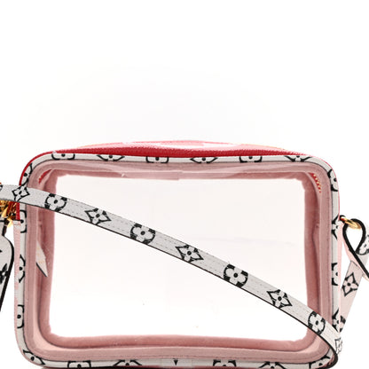 Louis Vuitton Monogram Giant Beach Pouch Rouge 8 of 13