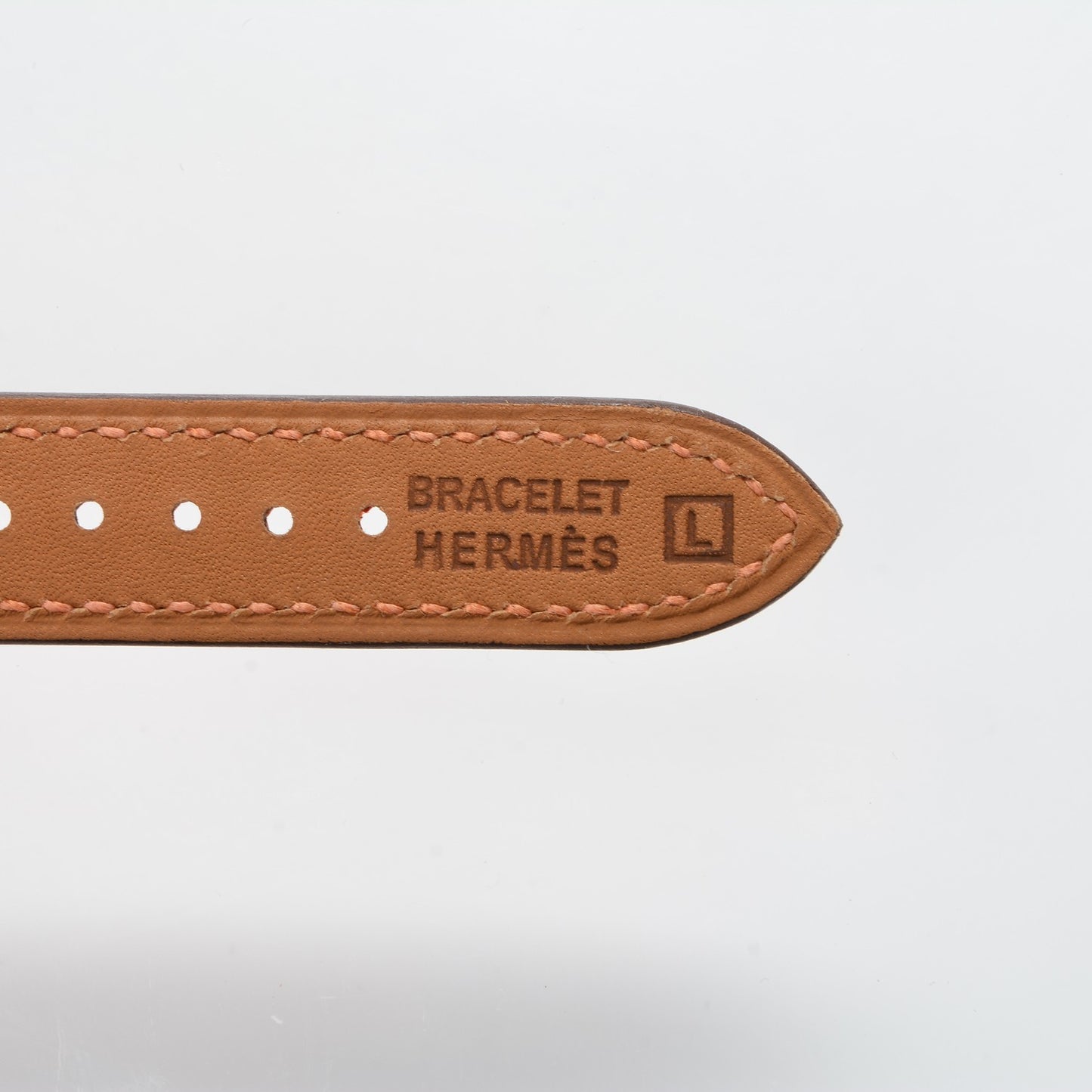 Ostrich Heure H Hour Watch PM Strap Orange