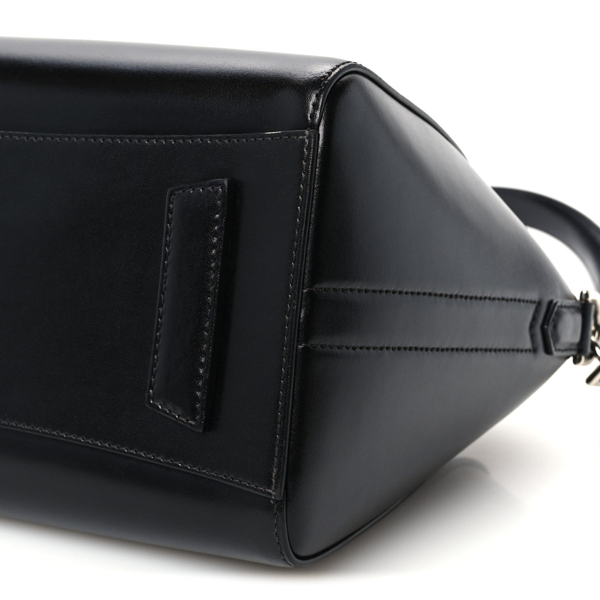 Givenchy Shiny Lord Calfskin Small Antigona Black 10 of 10