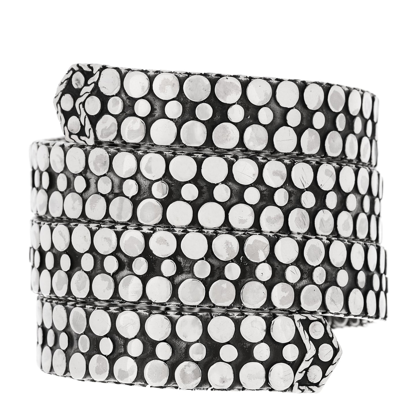 Sterling Silver Kali Dot Wrap Bracelet