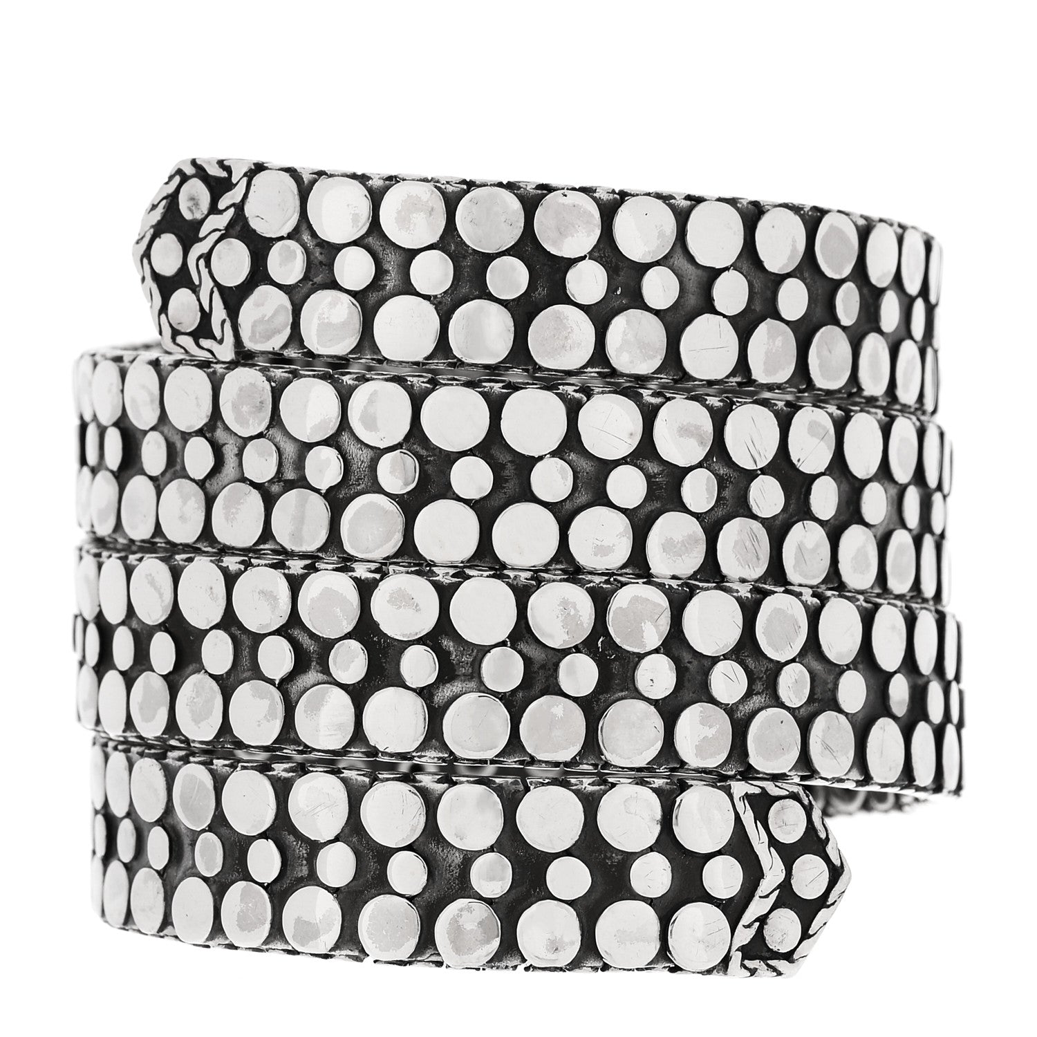 John Hardy Sterling Silver Kali Dot Wrap Bracelet 1 of 3