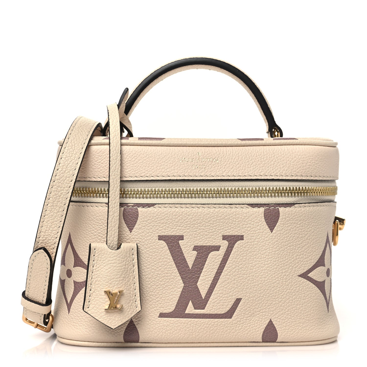 Louis Vuitton Empreinte Monogram Giant Vanity PM Creme Bois de Rose 1 of 10