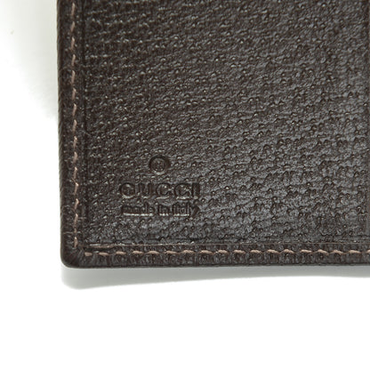 Gucci Monogram Abbey Continental Wallet Dark Brown 6 of 6