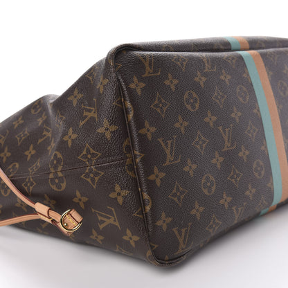 Louis Vuitton Monogram My LV Heritage Neverfull GM Vert Clair Orange 6 of 9