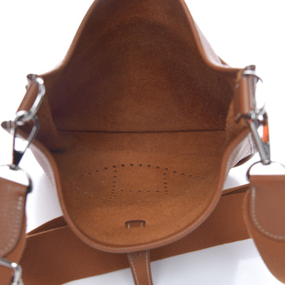 Hermes Taurillon Clemence Evelyne III PM Gold 5 of 14