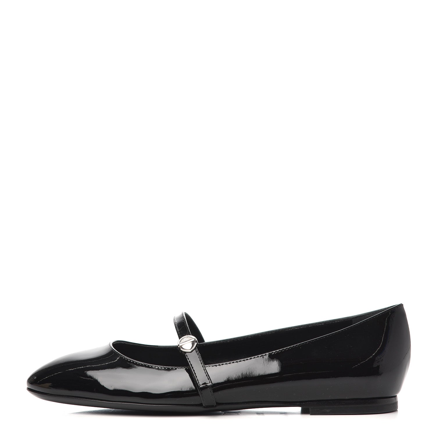 Louis Vuitton Patent Uniformes Ballet Flats 35.5 Black 1 of 13