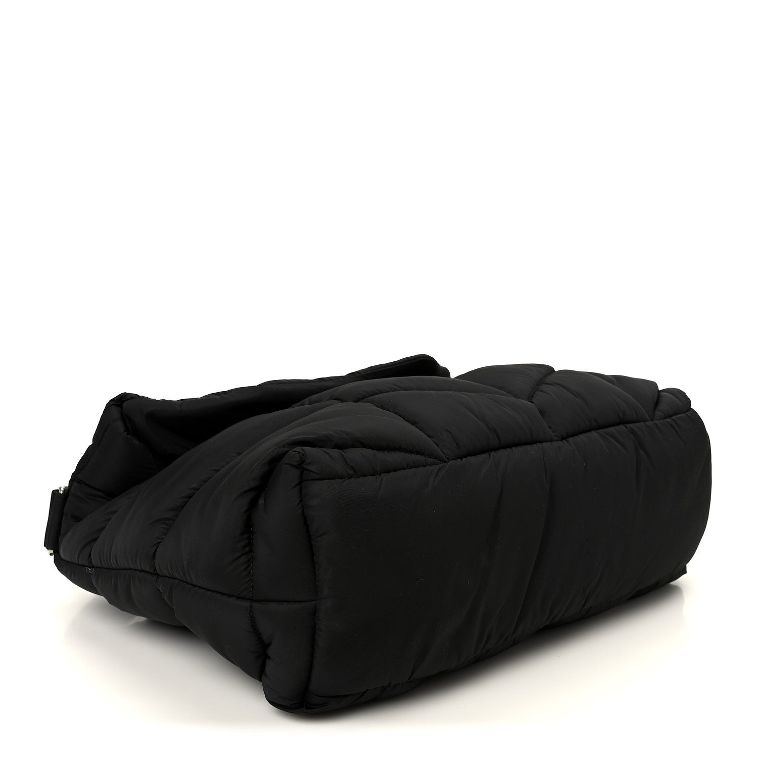 Saint Laurent Econyl Nylon Lou Puffer Messenger Black 4 of 10