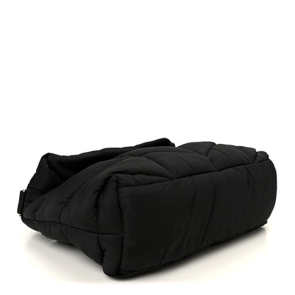 Saint Laurent Econyl Nylon Lou Puffer Messenger Black 4 of 10