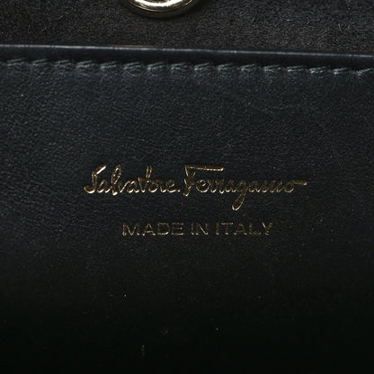 Salvatore Ferragamo Grained Calfskin Medium Meera Tote Black 5 of 8