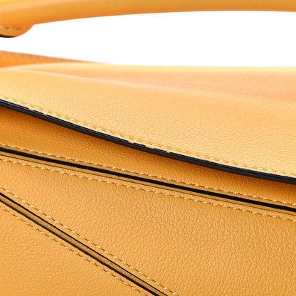 Loewe Calfskin Small Puzzle Bag Narcisus Yellow 12 of 13
