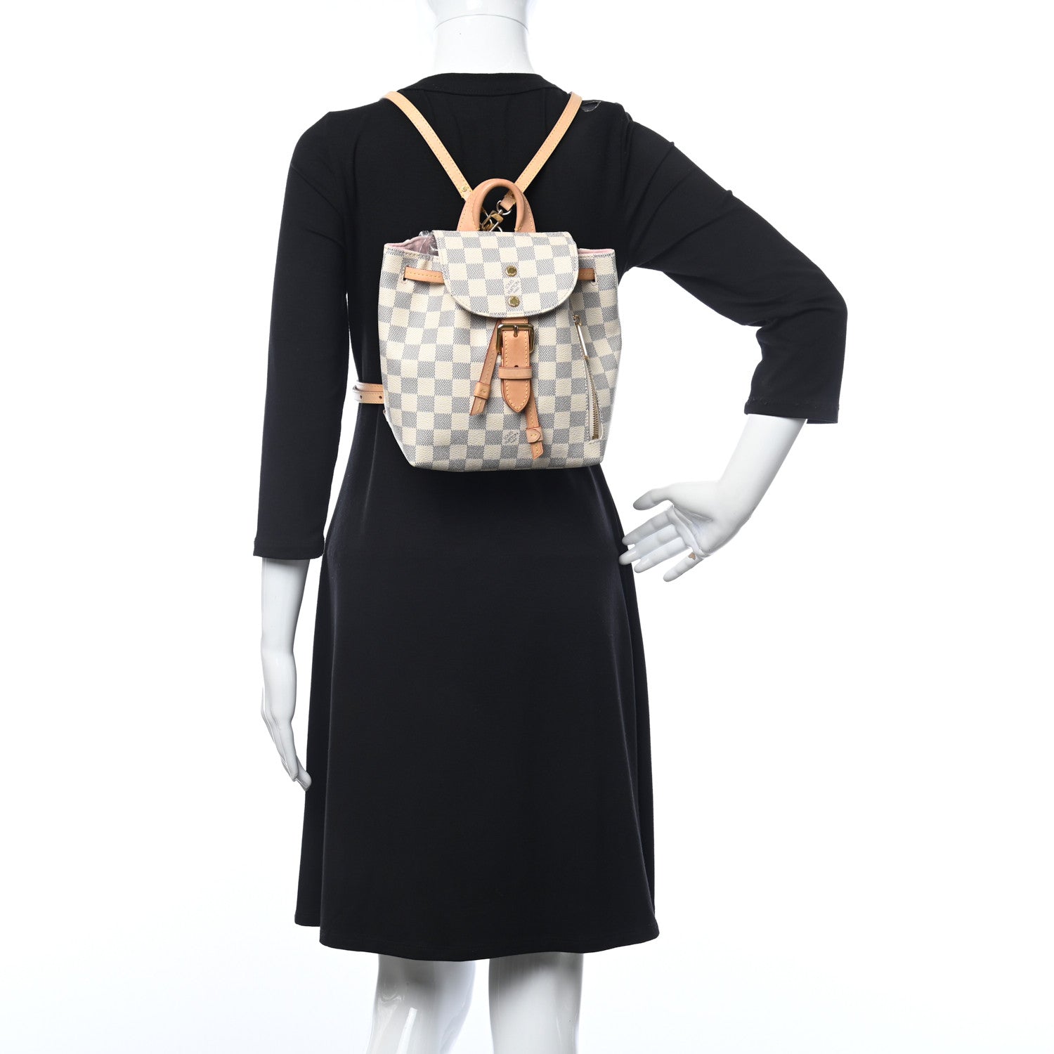 Louis Vuitton Damier Azur Sperone BB Backpack 1021823 – FASHIONPHILE