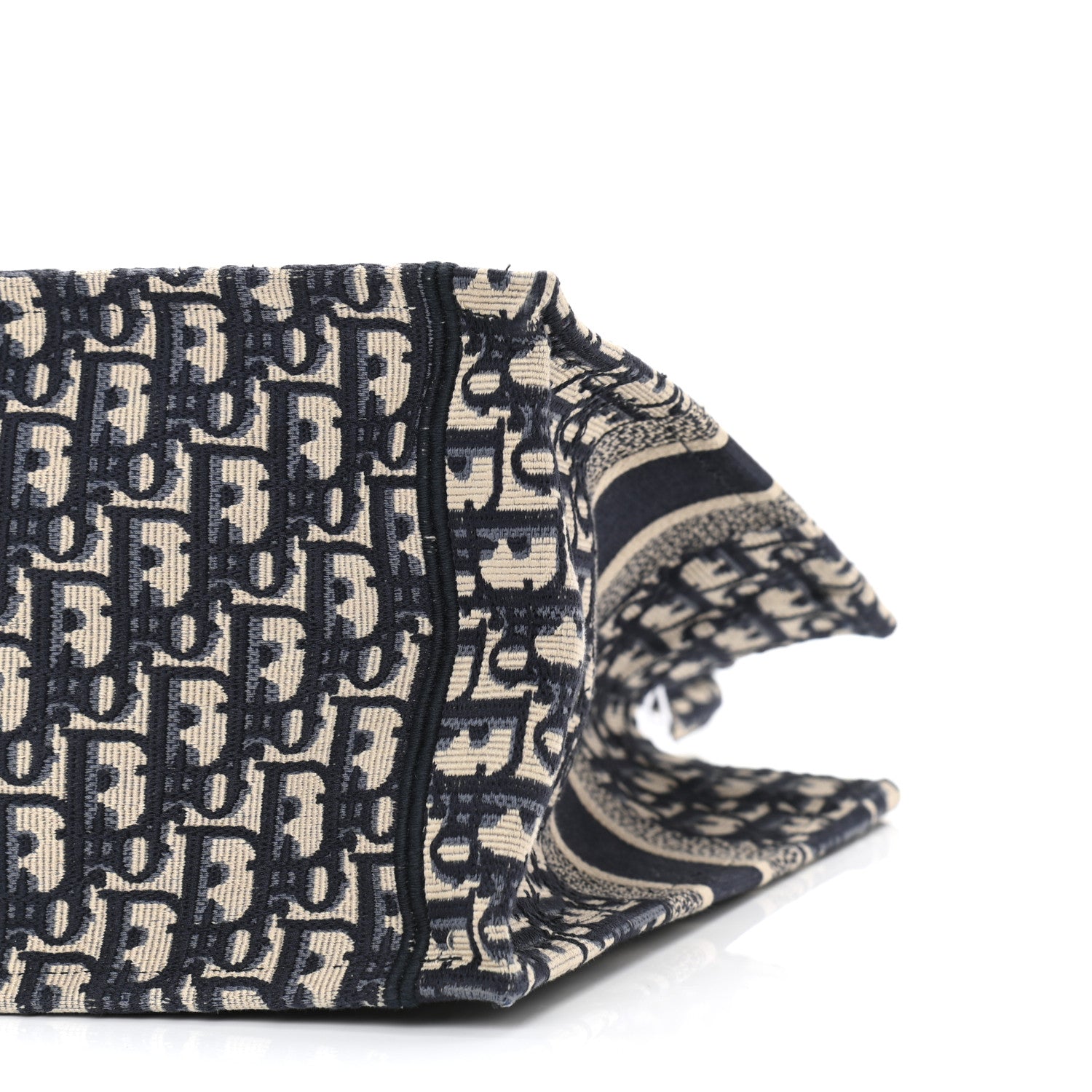 Christian Dior Oblique Medium Book Tote Blue Multicolor 9 of 9